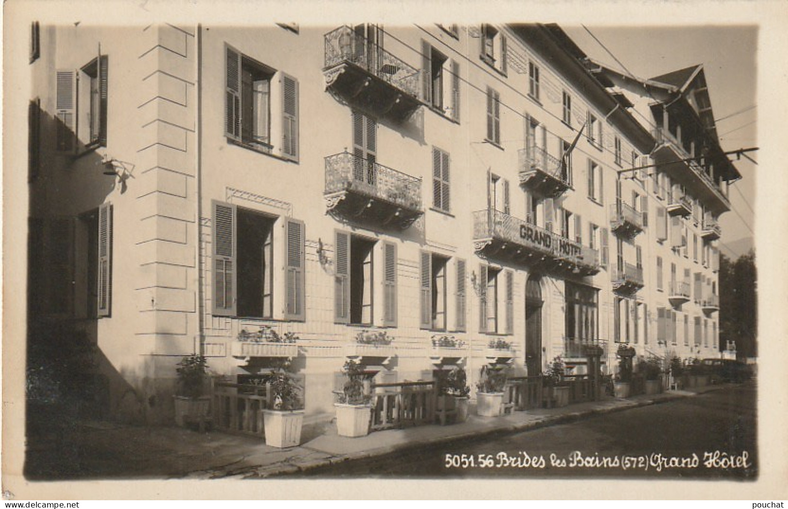 TE 25-(73) BRIDES LES BAINS - GRAND HOTEL - 2 SCANS - Brides Les Bains