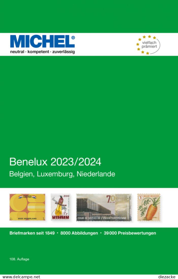 Michel Katalog Benelux 2023/24 (E 12) Portofrei In Deutschland Neu - Netherlands