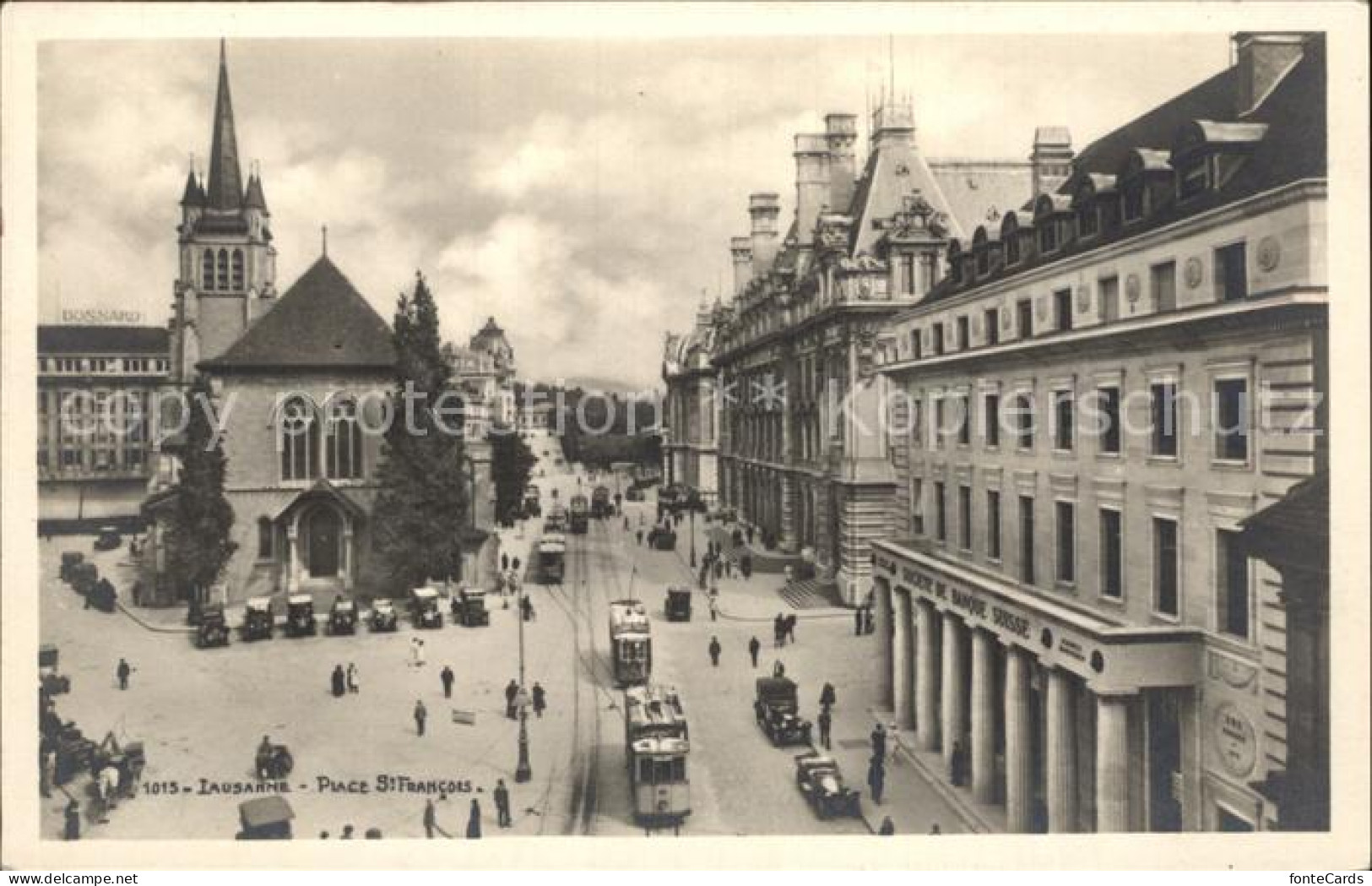 12321118 Lausanne VD Place St Francois Tram Lausanne - Sonstige & Ohne Zuordnung