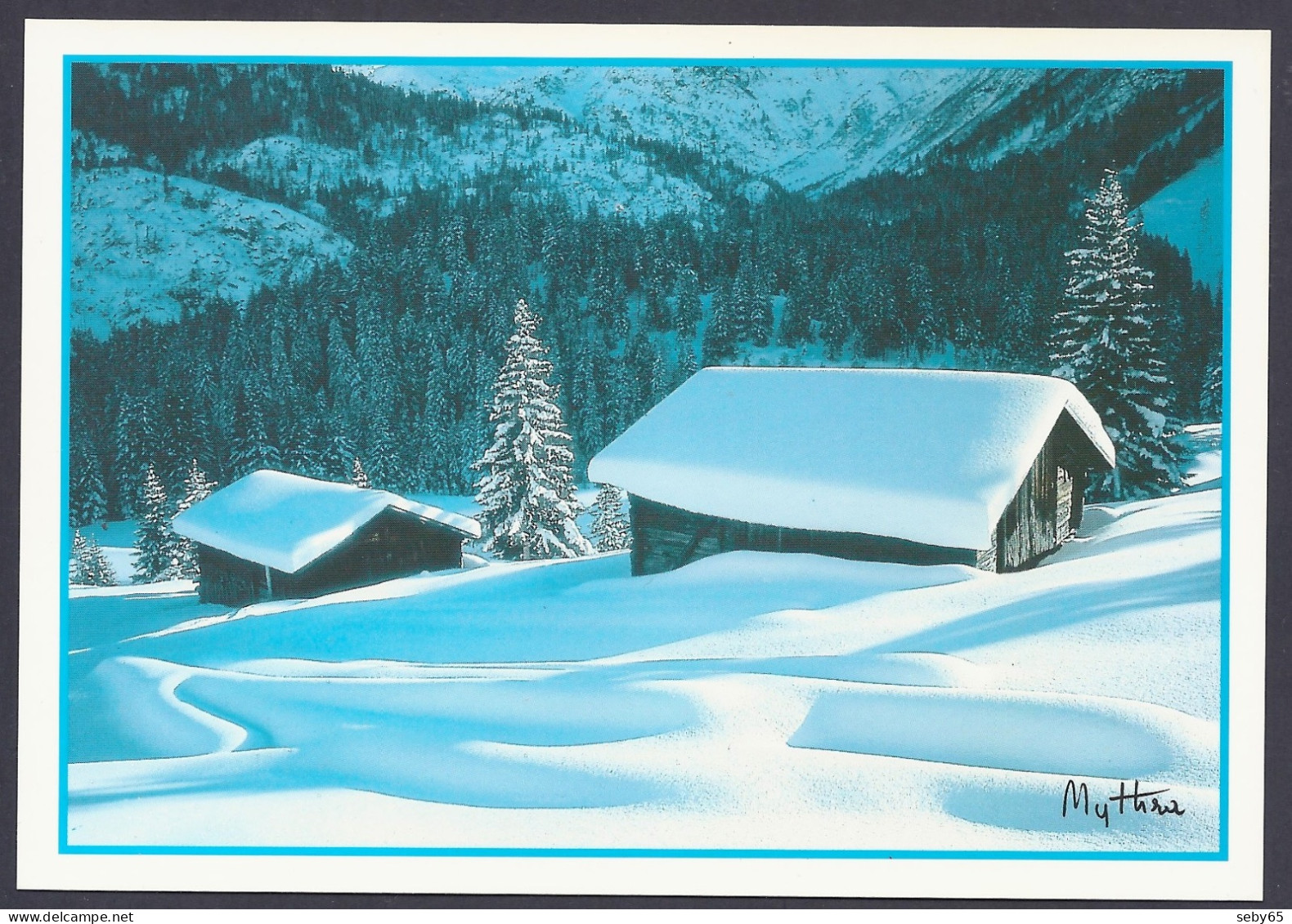 Valle D’Aosta - Paysages D’hiver, Winter Landscapes, Snow, Baite Innevate, Paesaggi Invernali - Autres & Non Classés