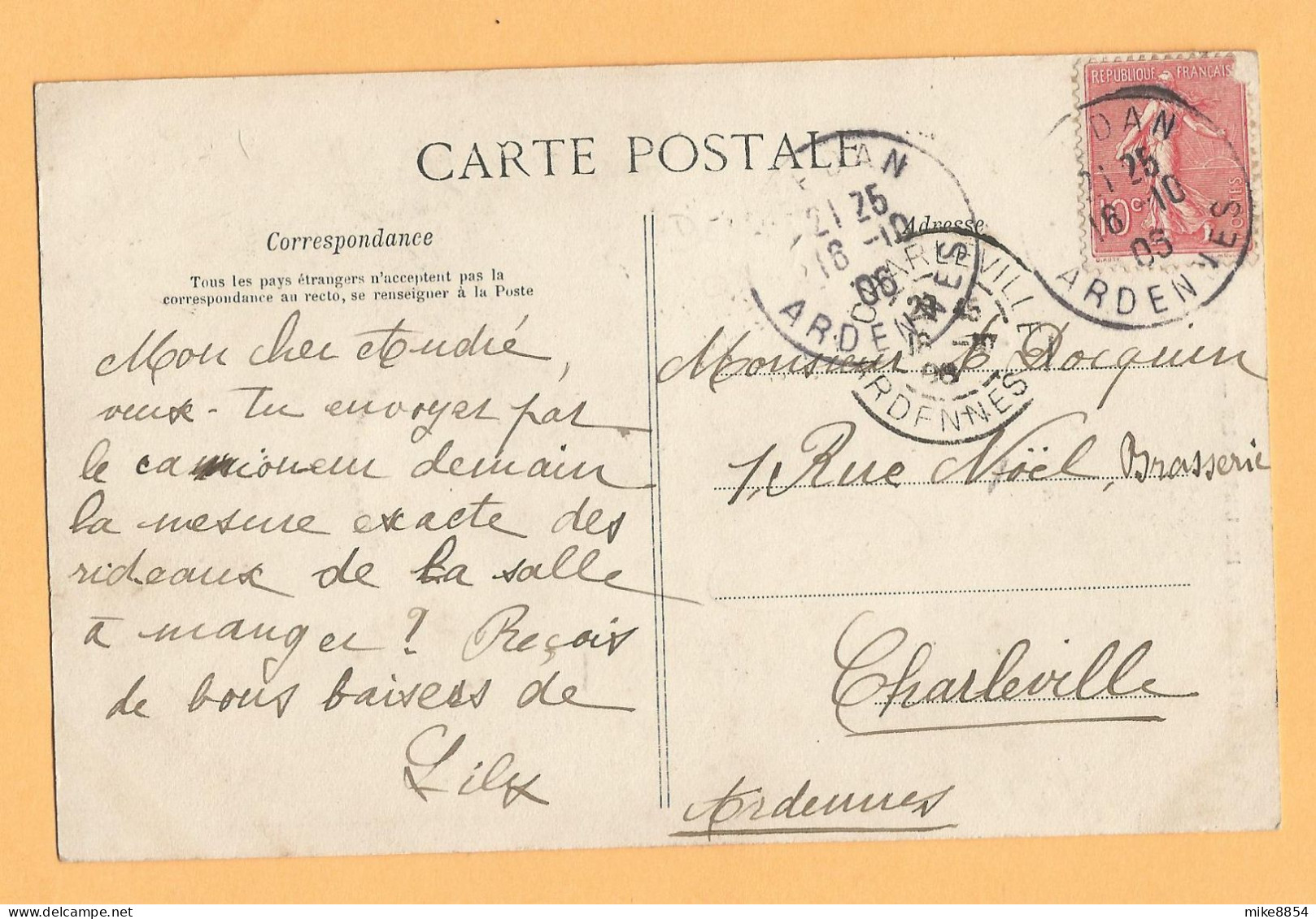 0249  CPA  ARDENNES ILLUSTREES - Une Petite Vannière   1906   ++++++++++++++++++++++++ - Other & Unclassified