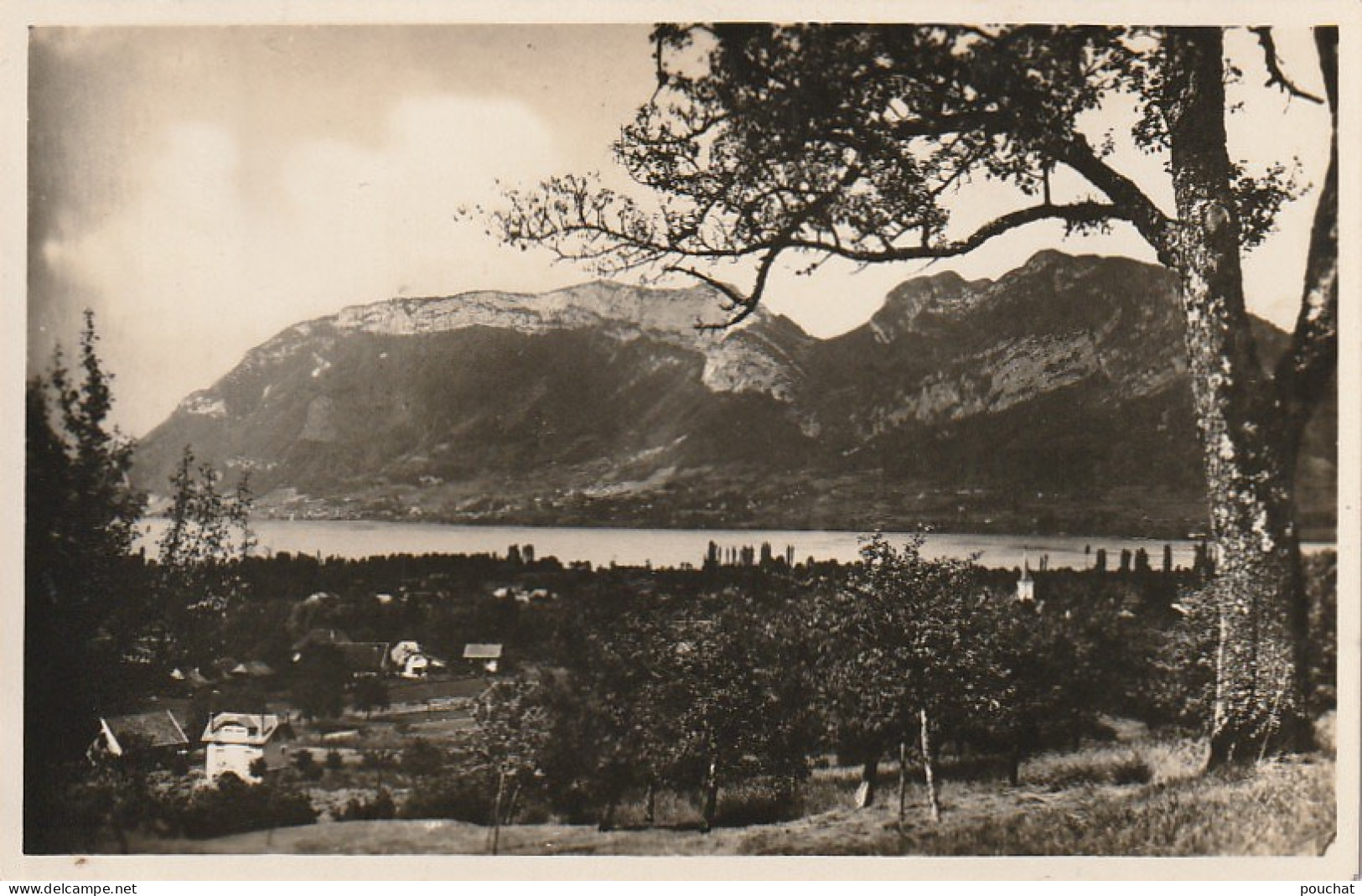 TE 27-(74) LAC D' ANNECY - SAINT JORIOZ - VUE GENERALE - 2 SCANS - Other & Unclassified