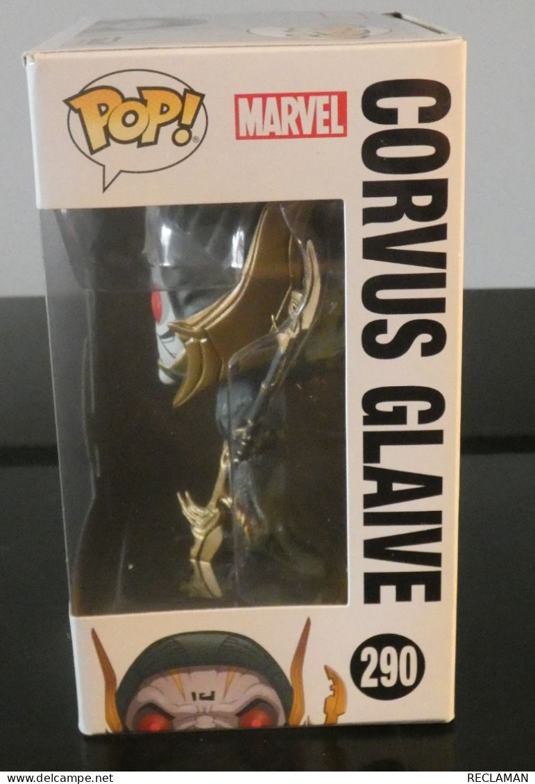 FUNKO POP Avengers Infinity War CORVUS GLAIVE N° 290 - Autres & Non Classés