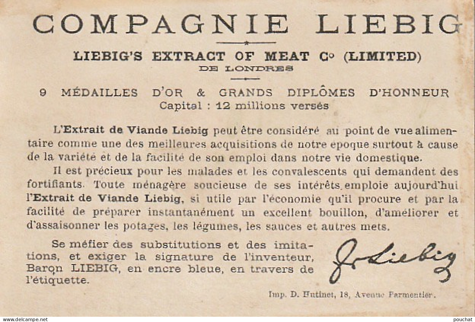 UR 2- CHROMO LIEBIG -  MOYEN AGE ,  PAGES - SIESTE - DORURE - D. HUTINET , PARIS - 2 SCANS - Liebig