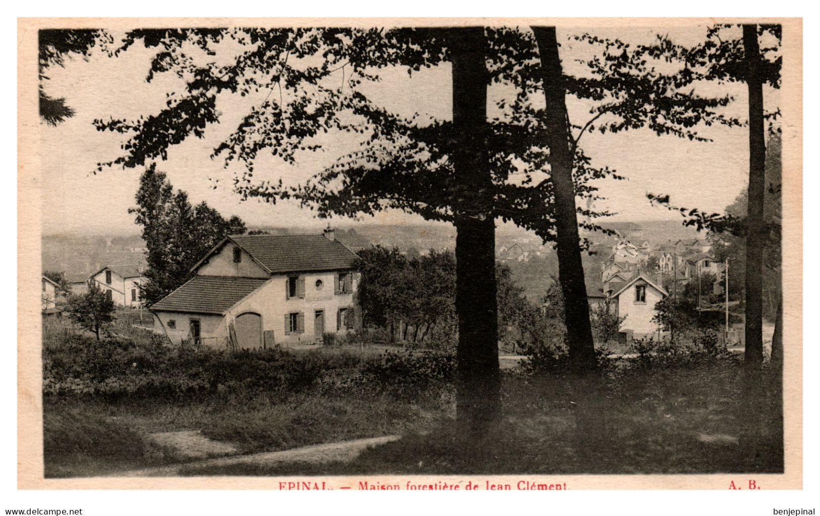 Epinal (Chantraine) - Maison Forestière Jean Clément - Epinal