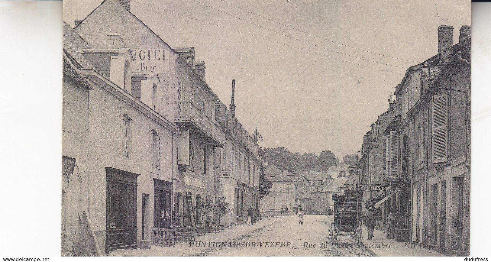 MONTIGNAC   RUE DU QUINZE SEPTEMBRE - Montignac-sur-Vézère