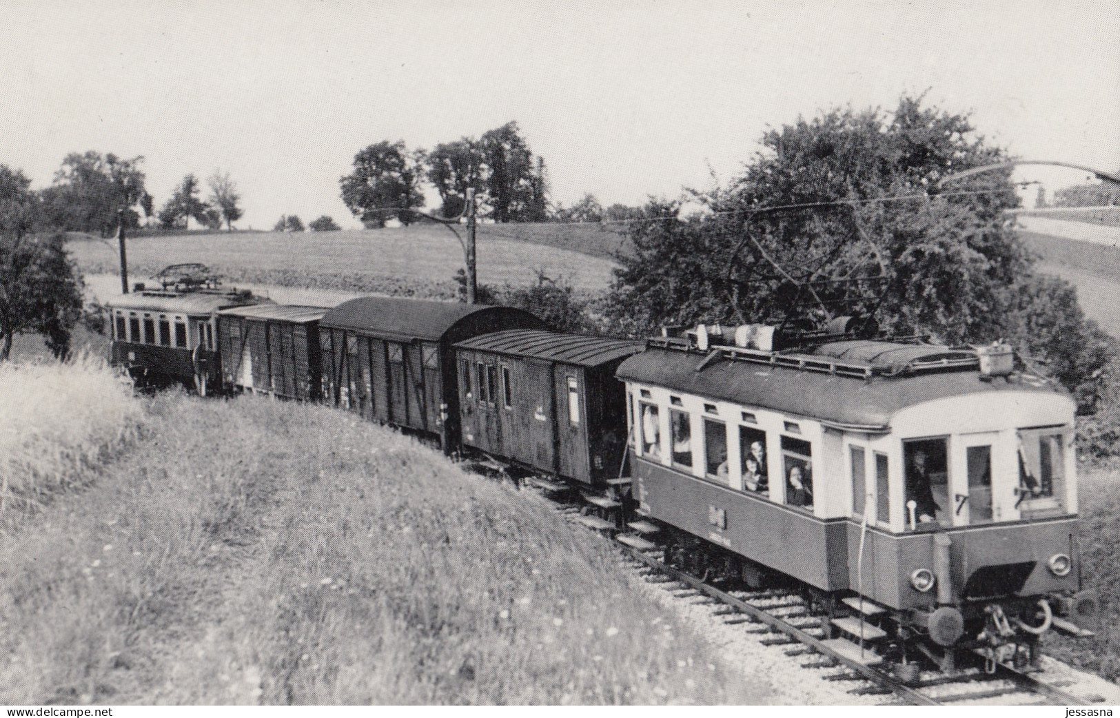 AK - Eisenbahn Triebwagen Bei Weibern Aistersheim OÖ - Autres & Non Classés
