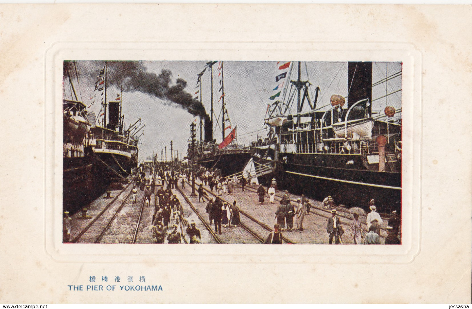 AK - Japan - The Pier Of Yokohama - 1900 - Yokohama