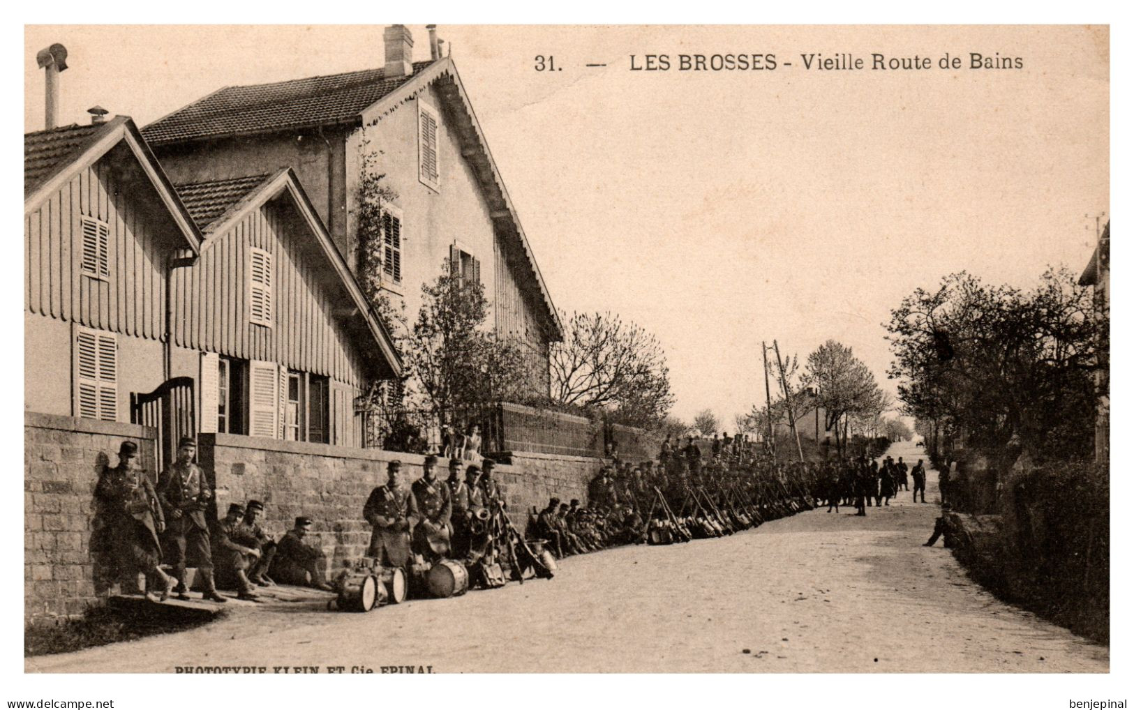 Epinal (Chantraine) - Les Brosses - Vieille Route De Bains - Epinal