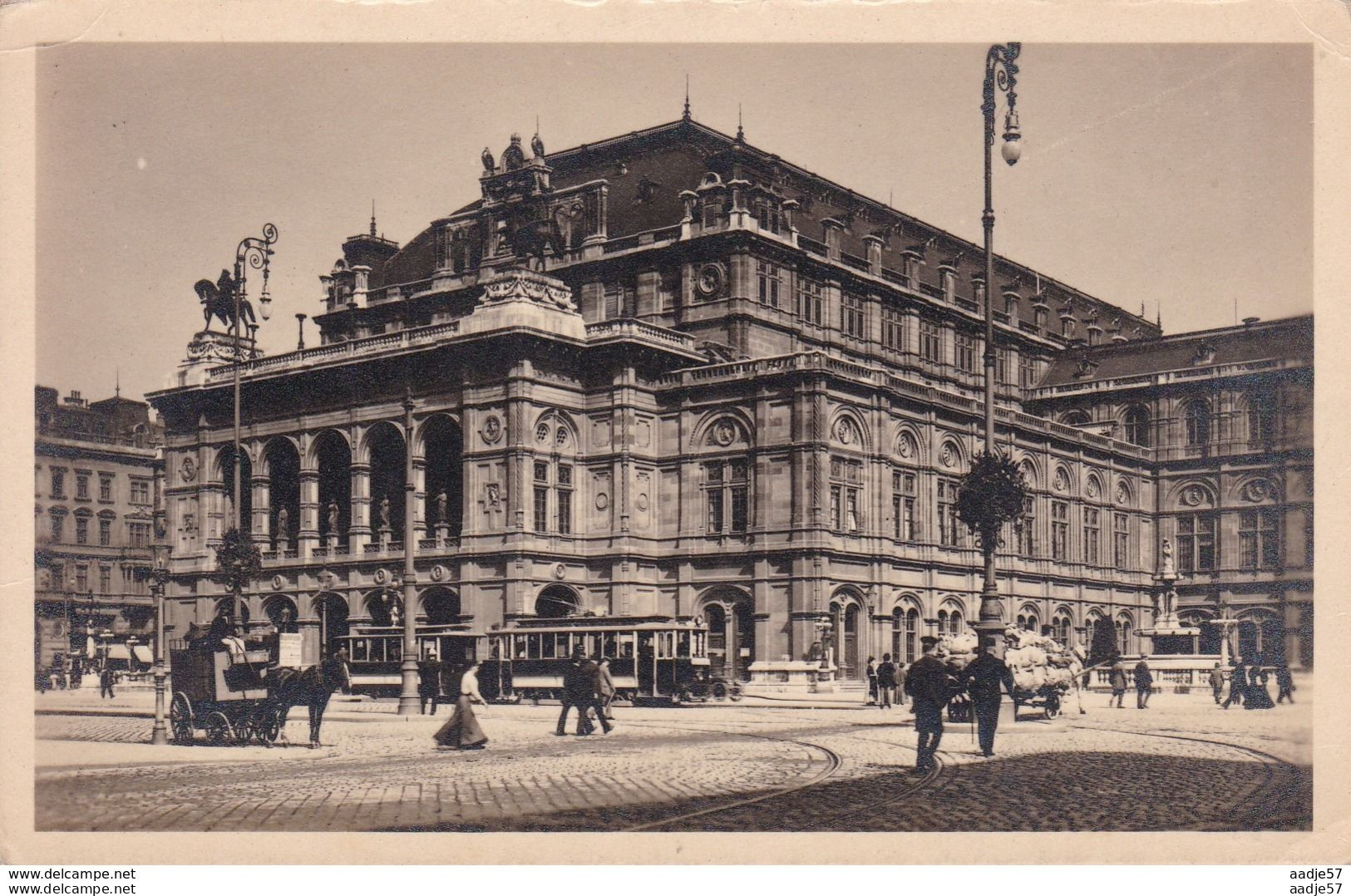 Austria Oostenrijk Wien I. Staatsoper Tramway - Eisenbahnen