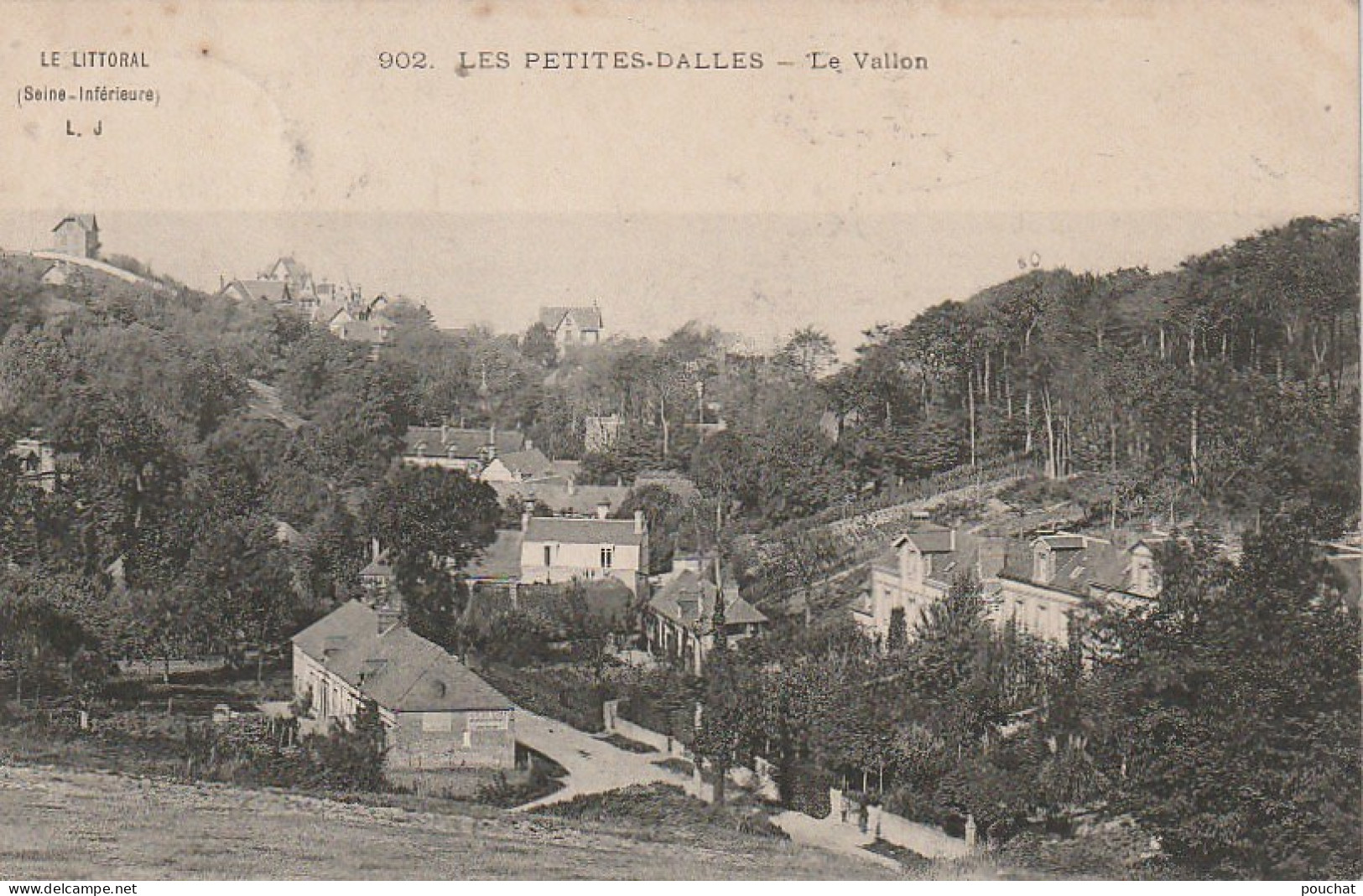 UR 7-(76) LES PETITES DALLES - LE VALLON - 2 SCANS - Other & Unclassified