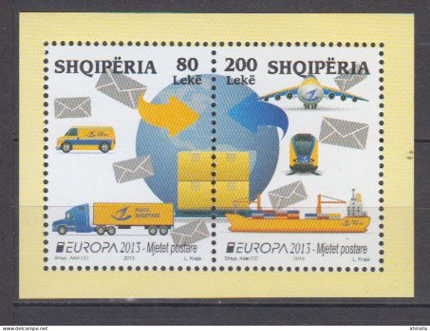 ALBANIE  2013    EUROPA   C N°  3108     ( Neuf Sans Charnieres )    COTE  13 € 50 - Albania