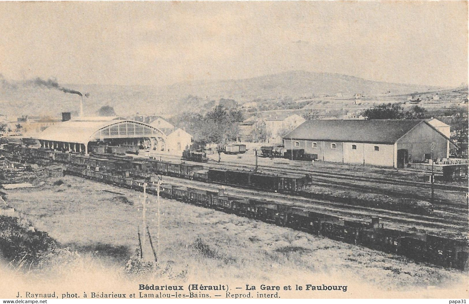 Bédarieux - La Gare Et Le Faubourg - Bedarieux
