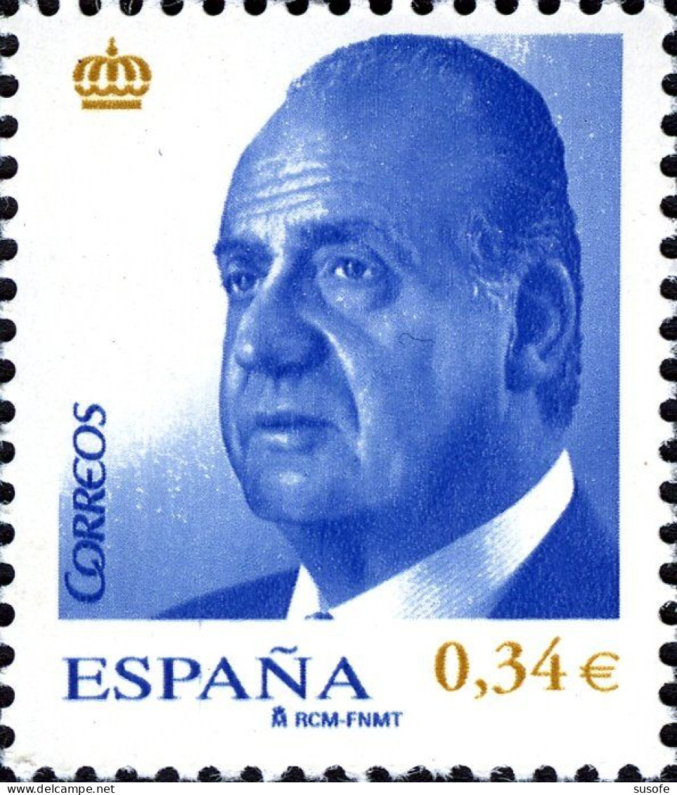 España 2010 Edifil 4537 Sello ** D. Juan Carlos I Efigie Del Rey Michel 4477 Yvert 4182 Spain Stamp Timbre Espagne - Nuovi