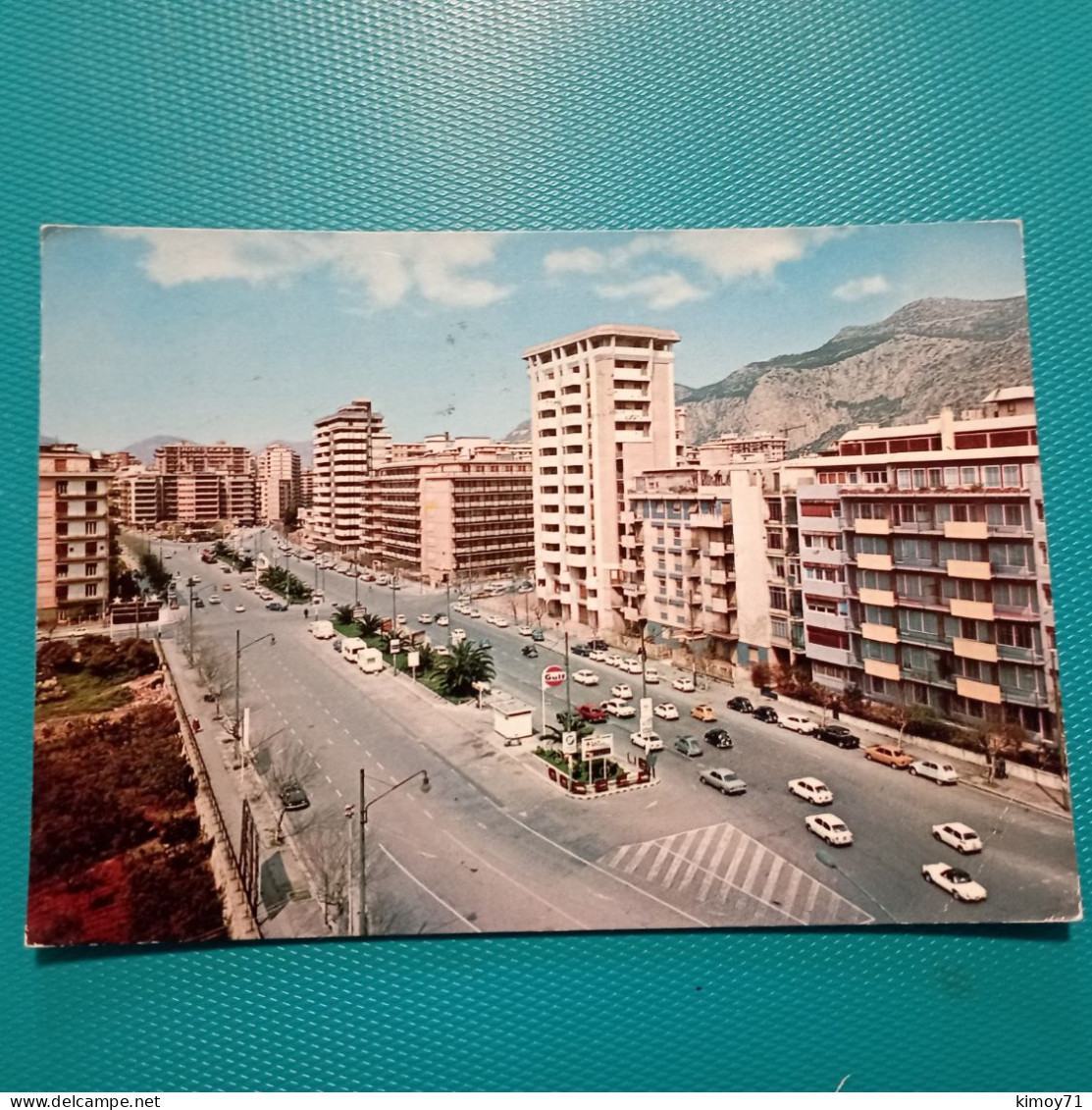 Cartolina Palermo - Viale Campania. Viaggiata - Palermo