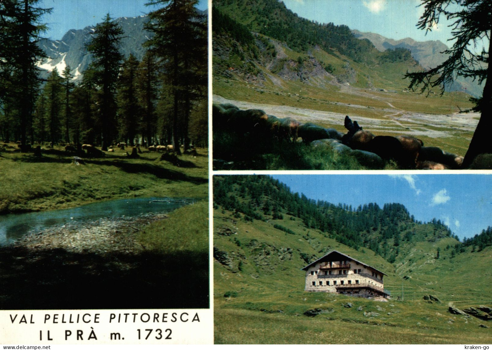 BOBBIO PELLICE, Torino - Dintorni - Vedutine Del Prà - VG - #069 - Andere & Zonder Classificatie