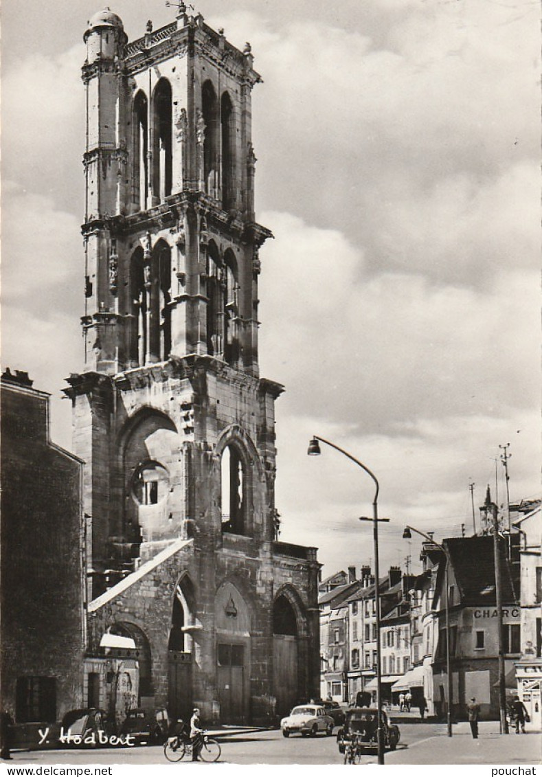 UR 10-(78) MANTES LA JOLIE - L' EGLISE SAINT MACLOU - PHOT. Y. HODBERT , MASSY - ANIMATION - 2 SCANS - Mantes La Jolie