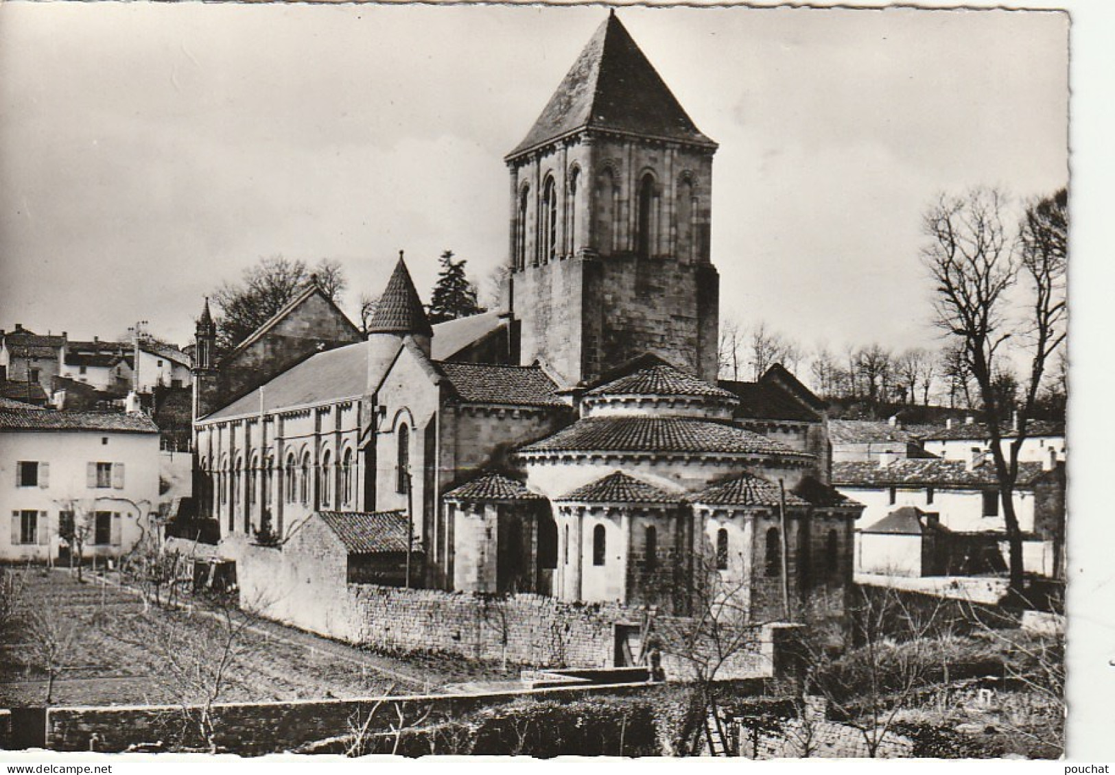 UR 10-(79) MELLE - EGLISE SAINT HILAIRE  - 2 SCANS - Melle