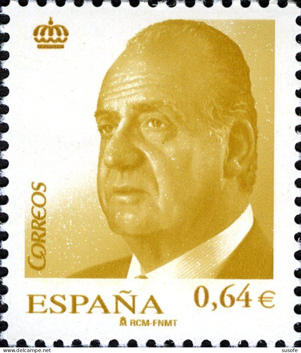 España 2010 Edifil 4539 Sello ** D. Juan Carlos I Efigie Del Rey Michel 4479 Yvert 4184 Spain Stamp Timbre Espagne - Nuovi