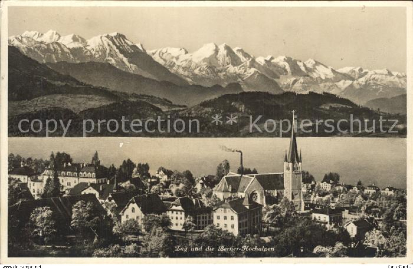 12320748 Zug  ZG Berner Hochalpen  - Andere & Zonder Classificatie