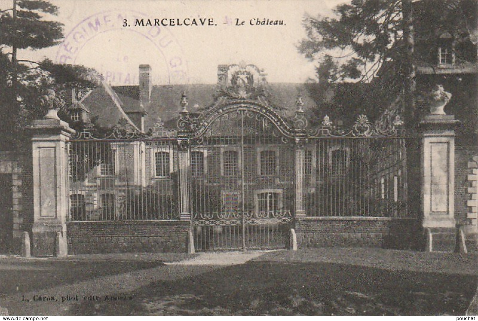 UR 11-(80) MARCELCAVE - LE CHATEAU - 2 SCANS - Sonstige & Ohne Zuordnung