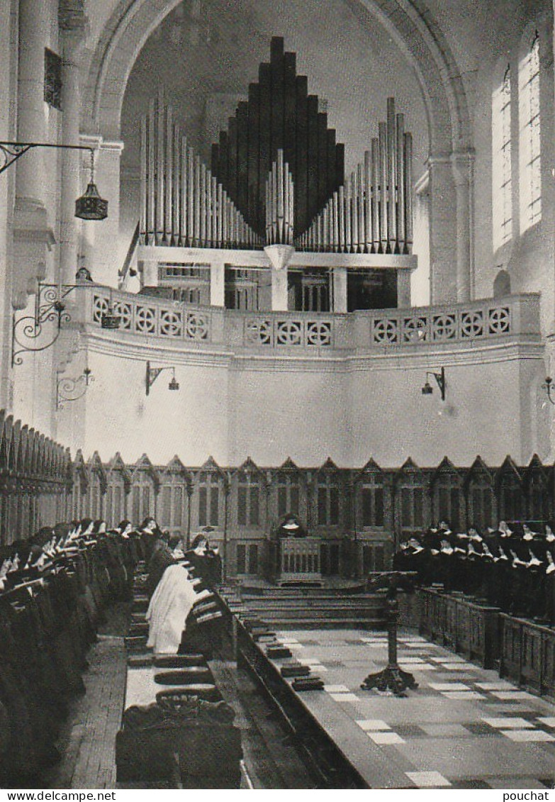 UR 12-(81) DOURGNE - ABBAYE SAINTE SCHOLASTIQUE - CHOEUR DE MONIALES - SOEURS BENEDICTINES - ORGUES- 2 SCANS - Dourgne