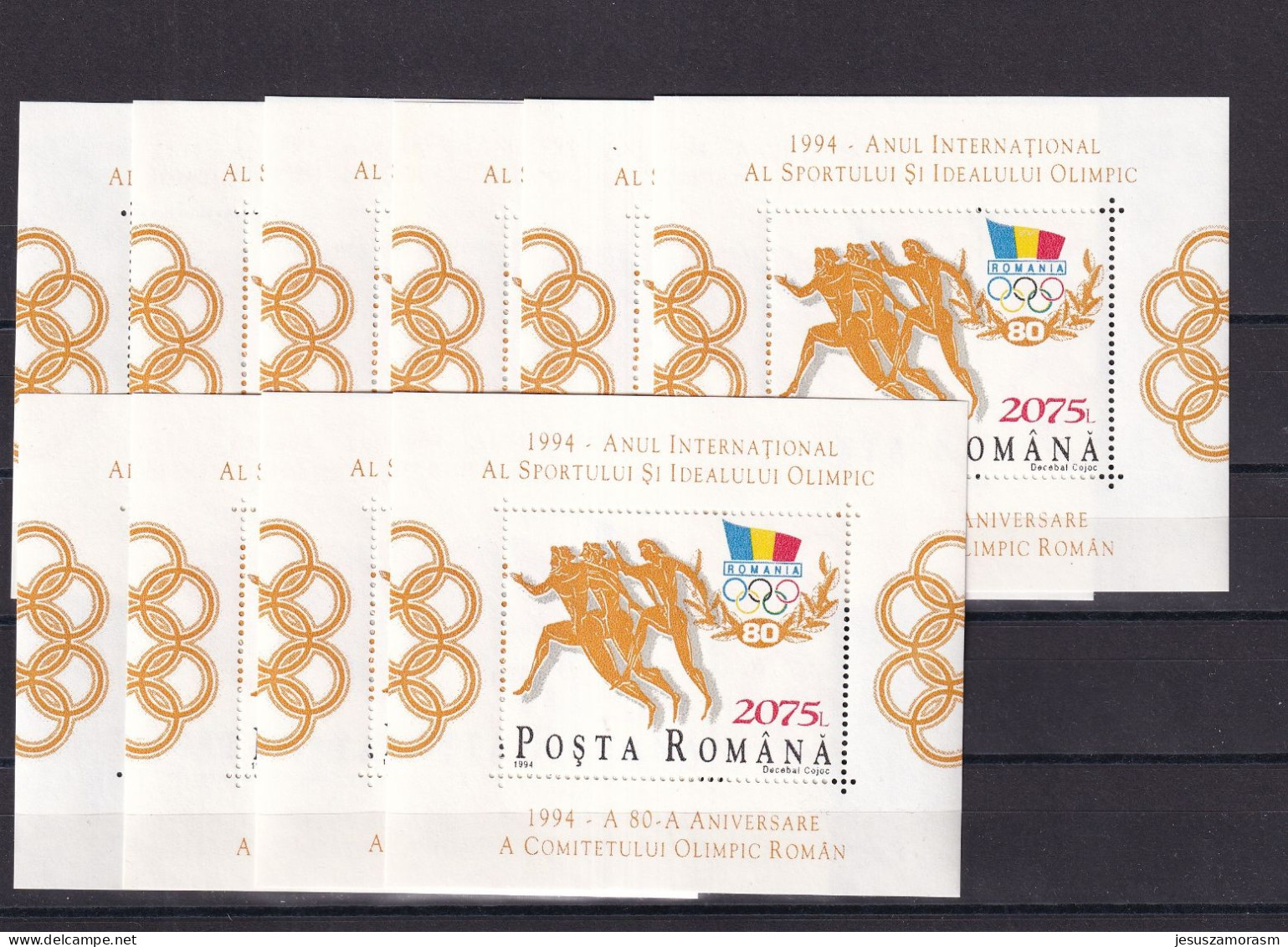 Rumania Hb 237 - 10 Hojas - Blocks & Sheetlets