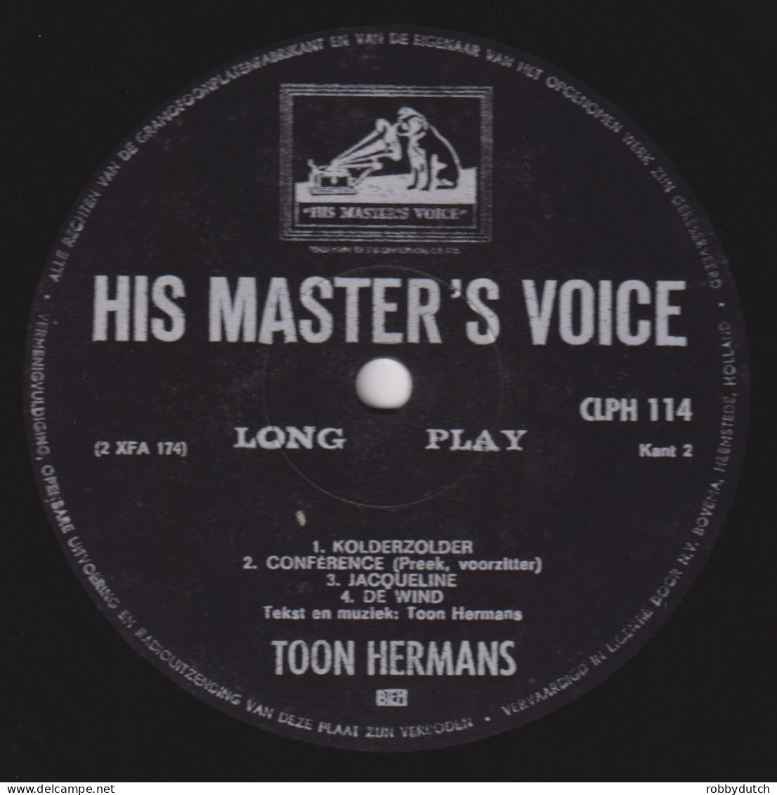 * LP * TOON HERMANS - TOON (Reissue 1970) - Humour, Cabaret