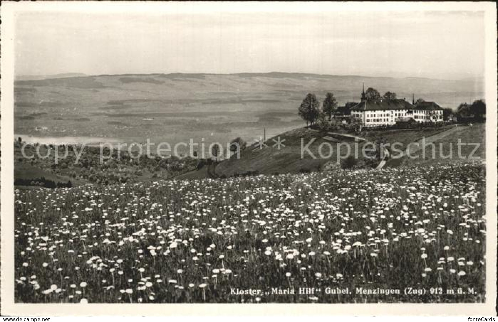 12320708 Menzingen Zug Kloster Maria Hilf  Menzingen - Sonstige & Ohne Zuordnung