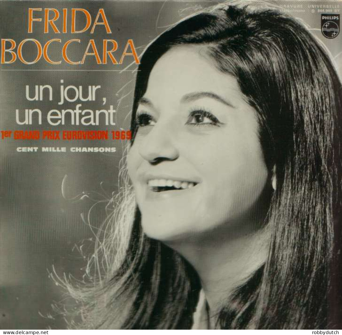 * LP *  FRIDA BOCCARA - UN JOUR, UN ENFANT (1er Grand Prix Eurovision 1969) - Autres - Musique Française