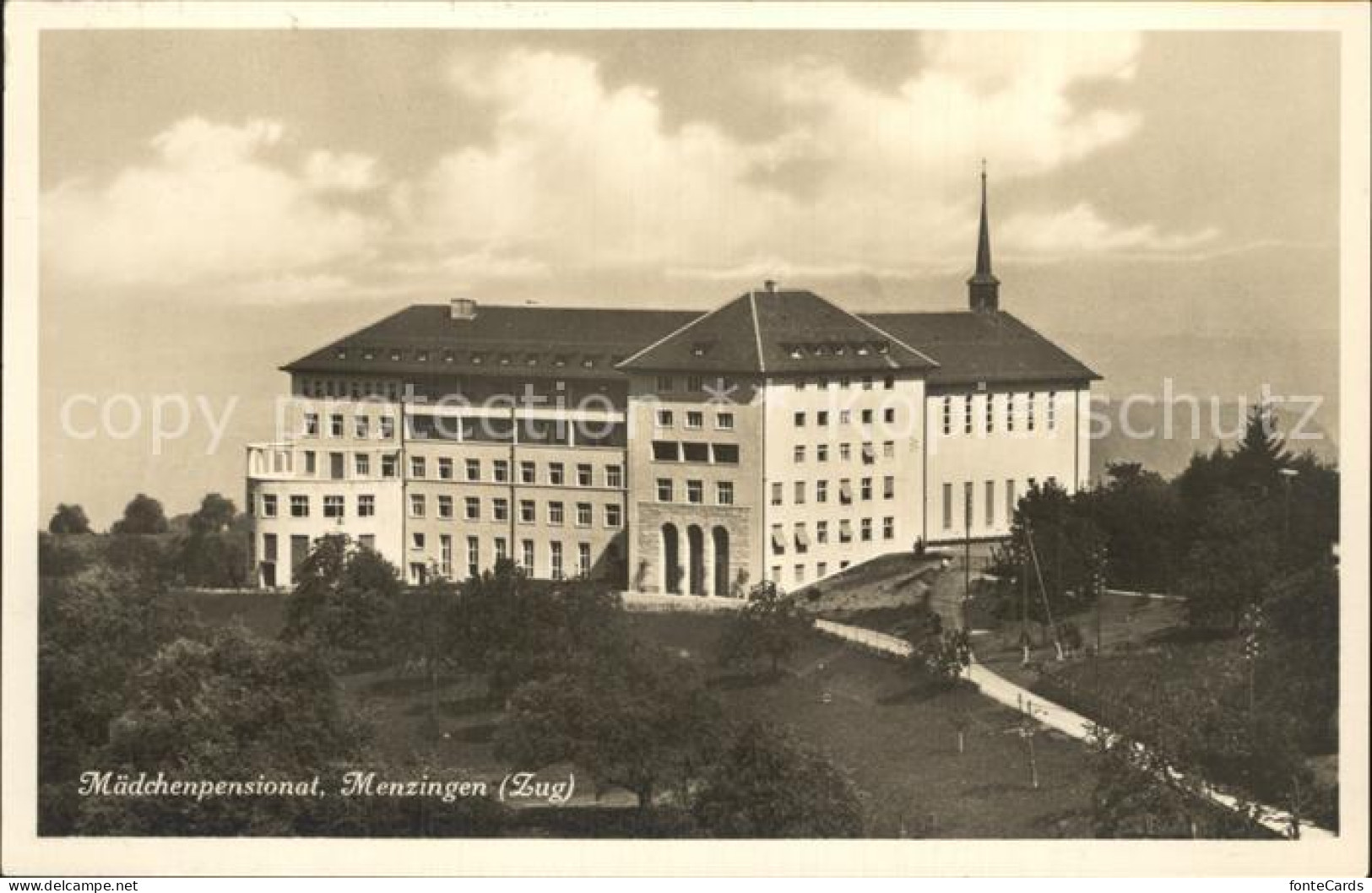 12320700 Menzingen Zug Maedchenpensionat Menzingen - Sonstige & Ohne Zuordnung