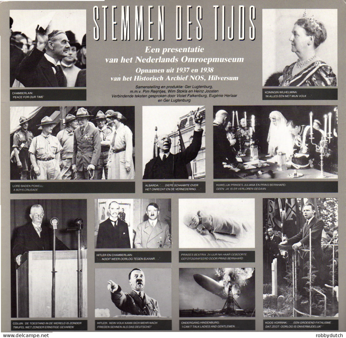 * 2LP *  STEMMEN DES TIJDS 1937-1938 (Holland 1988 EX) - Autres & Non Classés