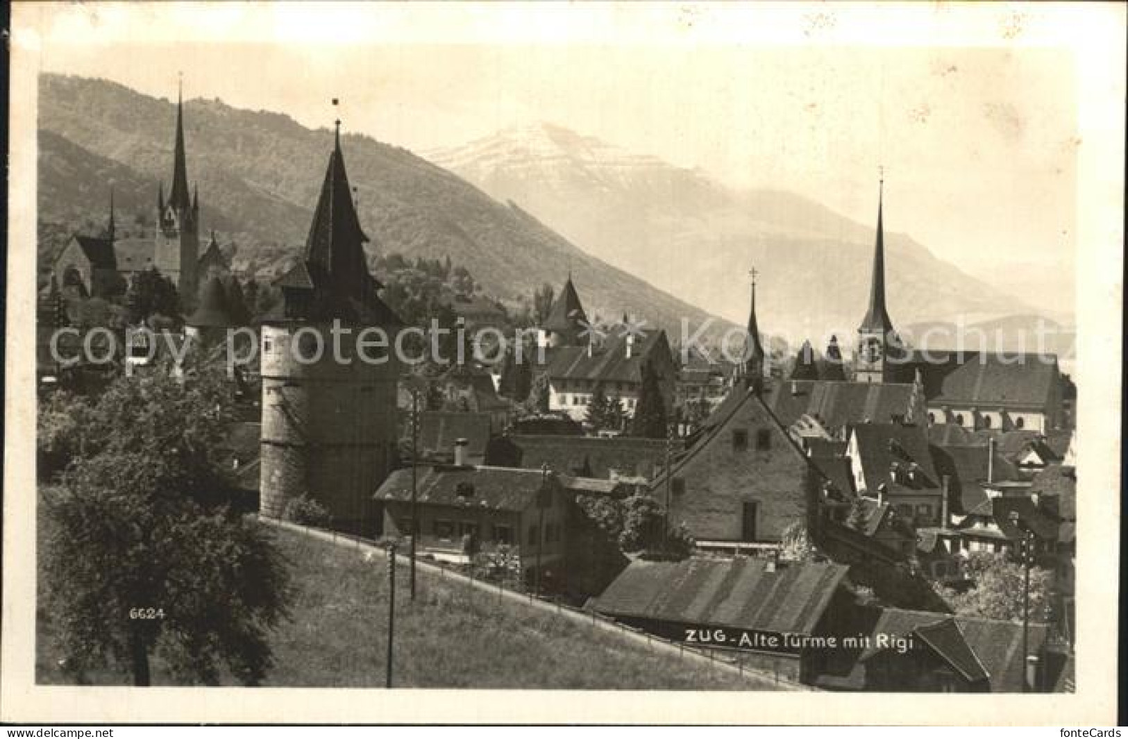 12320632 Zug  ZG Alte Tuerme Rigi  - Other & Unclassified