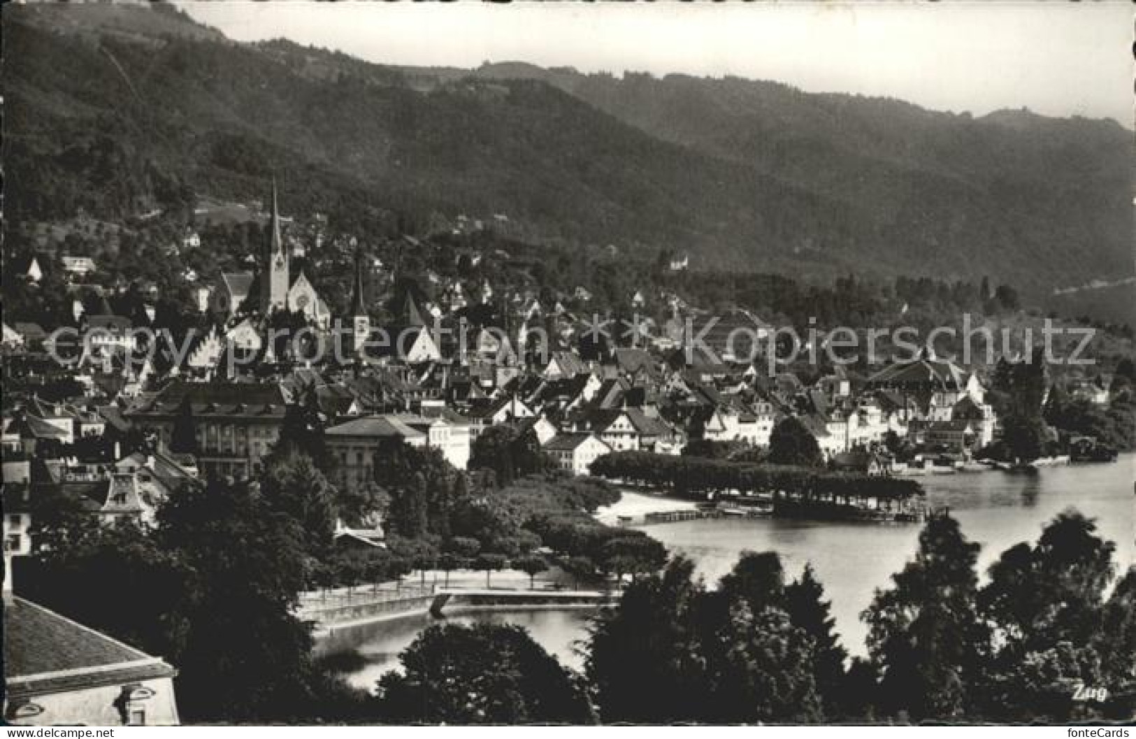 12320620 Zug  ZG Stadtansicht  - Andere & Zonder Classificatie