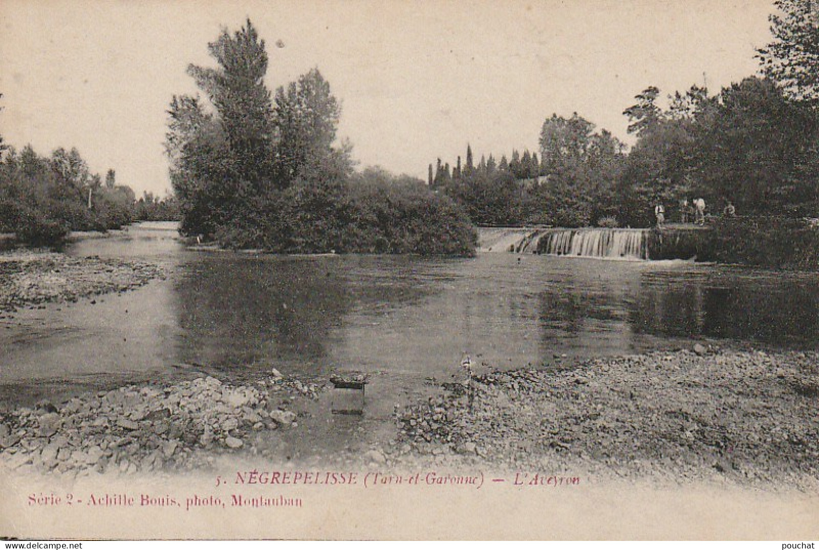 UR 18-(82) NEGREPELISSE - L' AVEYRON  - 2 SCANS - Negrepelisse