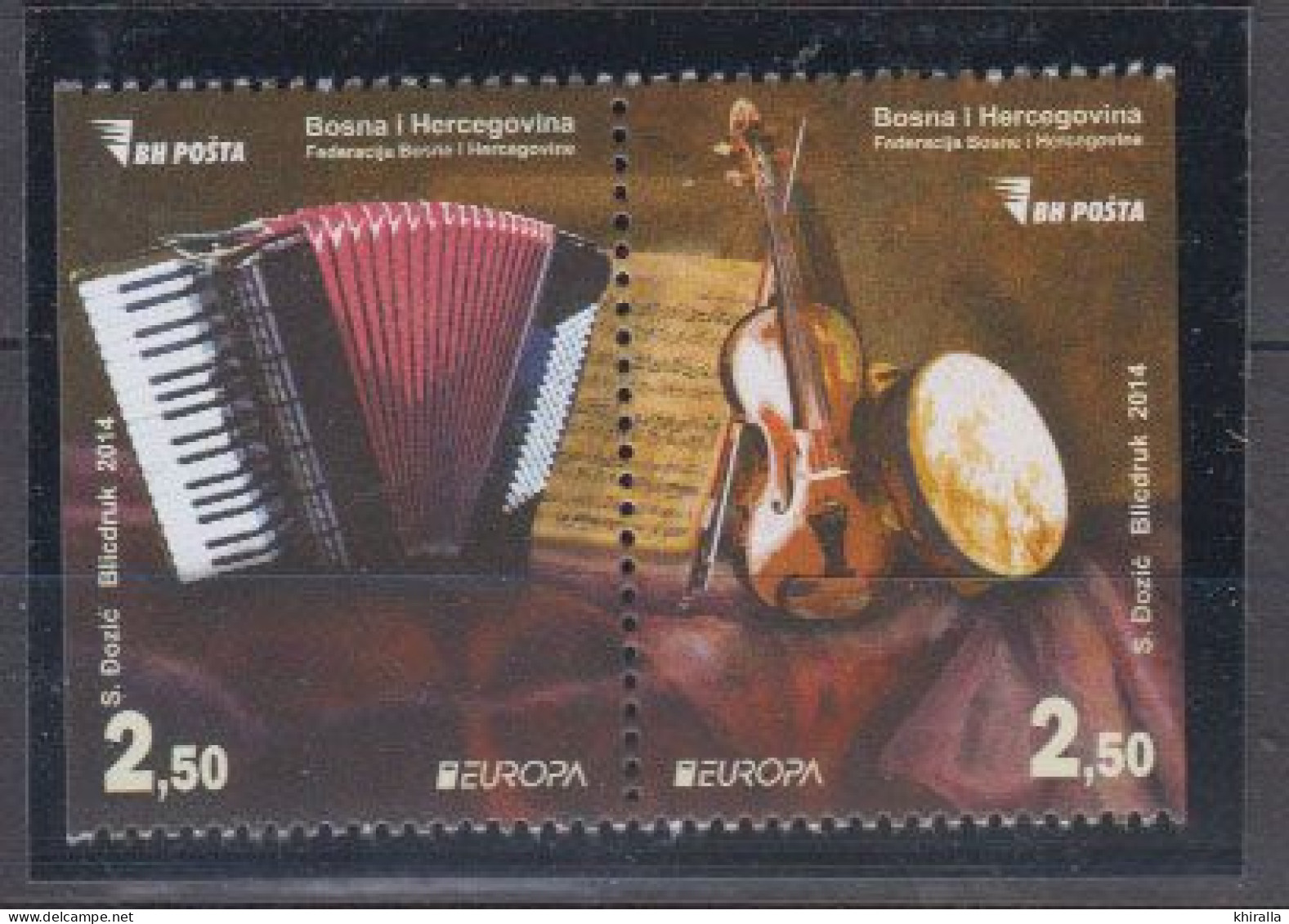 Bosnie Herzegovine  201'    EUROPA    N°   701 / 702    ( Neuf Sans Charnieres )    COTE  9 € 00 - Bosnie-Herzegovine