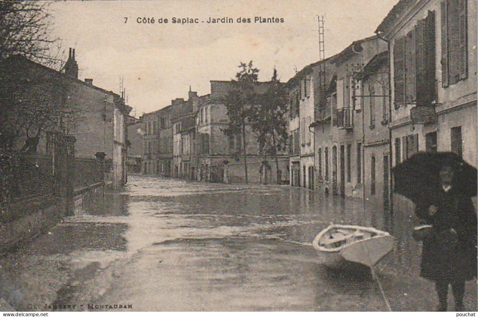 UR 19-(82) MONTAUBAN - COTE DE SAPIAC - JARDIN DES PLANTES - INONDATIONS - 2 SCANS - Montauban