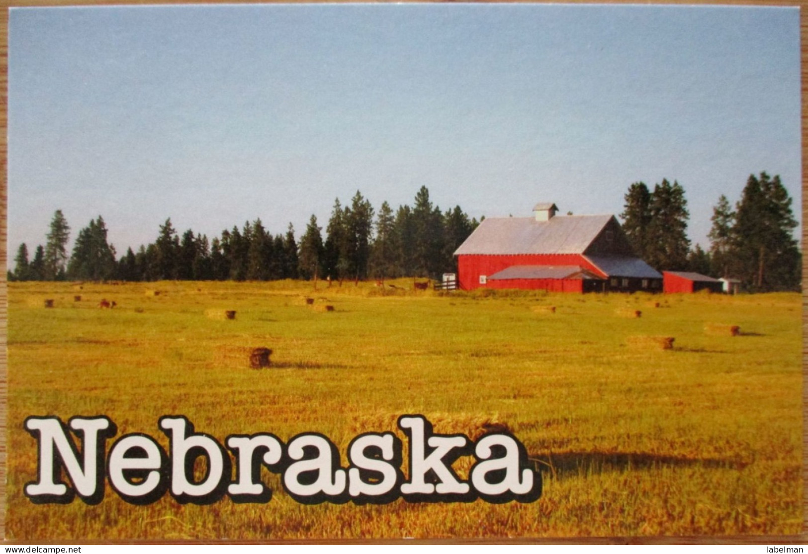 USA UNITED STATES NEBRASKA FARM KARTE CARD POSTCARD CARTE POSTALE ANSICHTSKARTE CARTOLINA POSTKARTE - Sonstige & Ohne Zuordnung