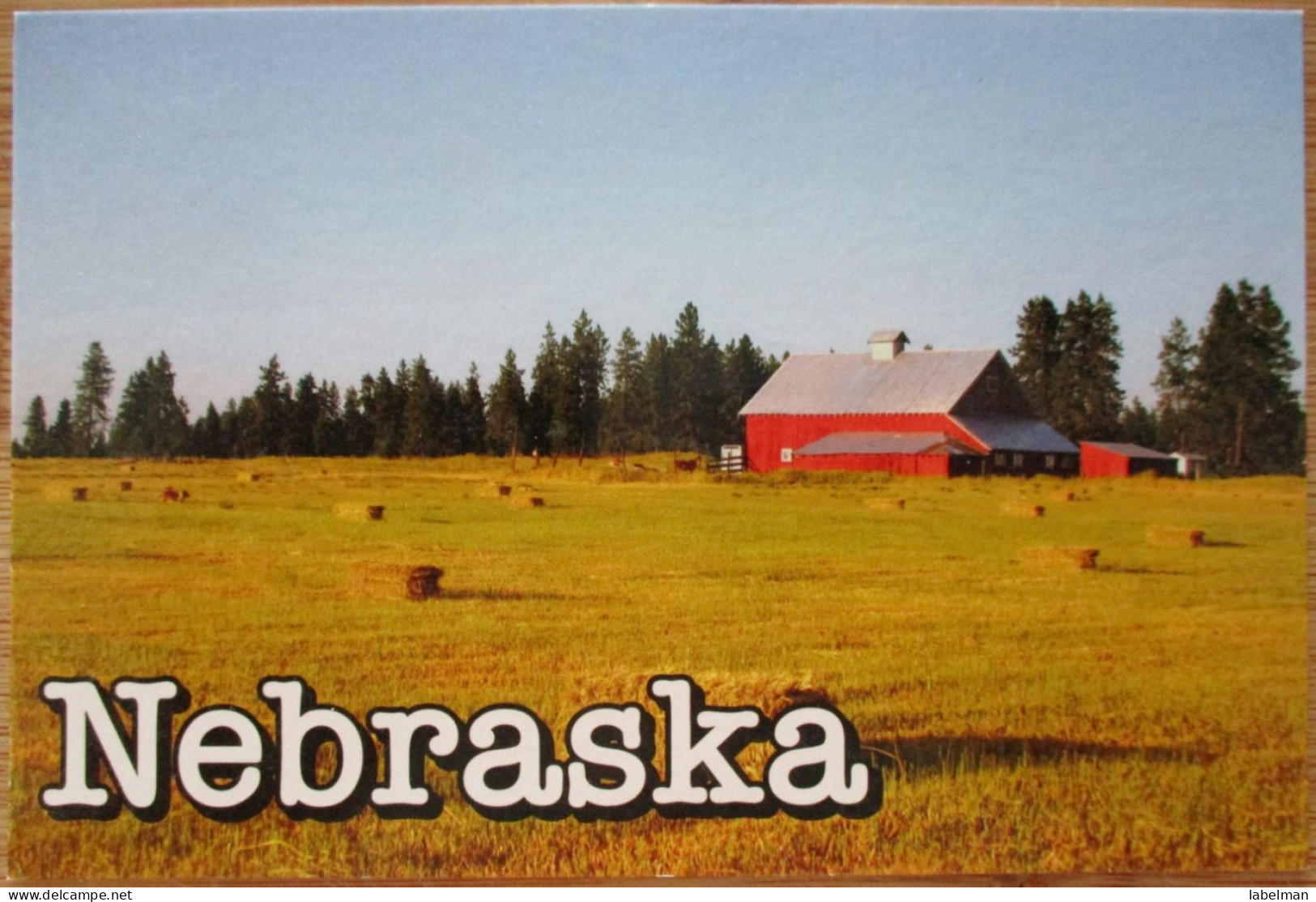 USA UNITED STATES NEBRASKA FARM KARTE CARD POSTCARD CARTE POSTALE ANSICHTSKARTE CARTOLINA POSTKARTE - Autres & Non Classés