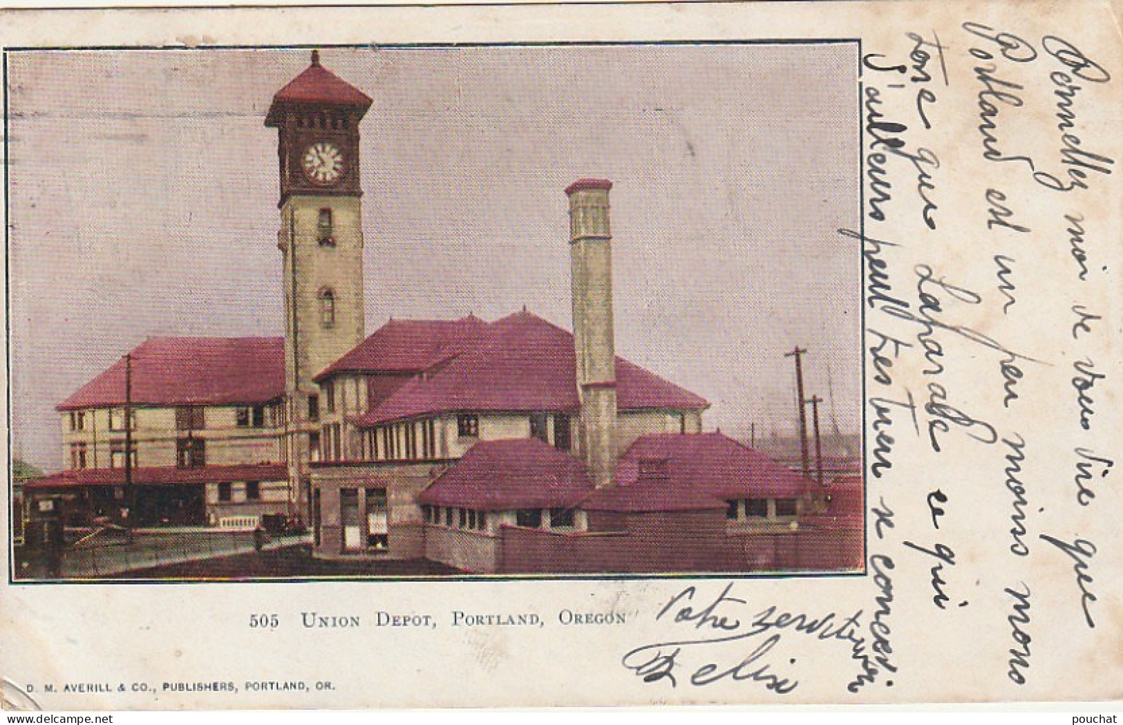 UR 20- UNION DEPOT , PORTLAND - OREGON - UNITED STATES OF AMERICA - 2 SCANS - Portland