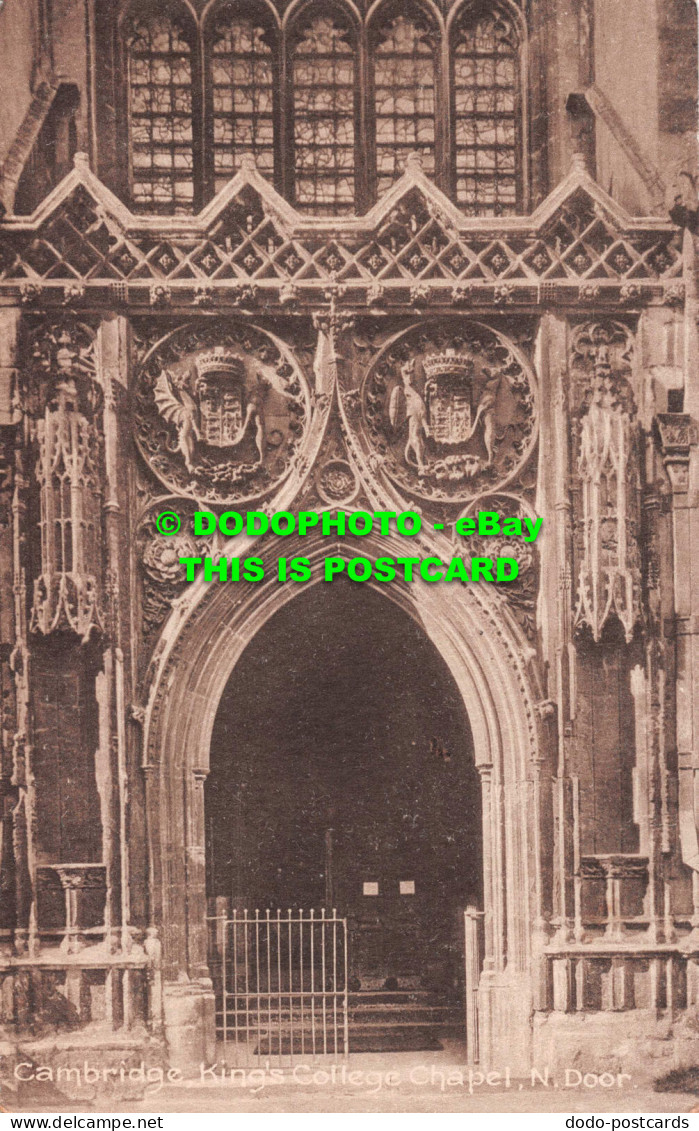 R551023 Cambridge. King College Chapel. N. Door. F. Frith. No. 26507 - Welt