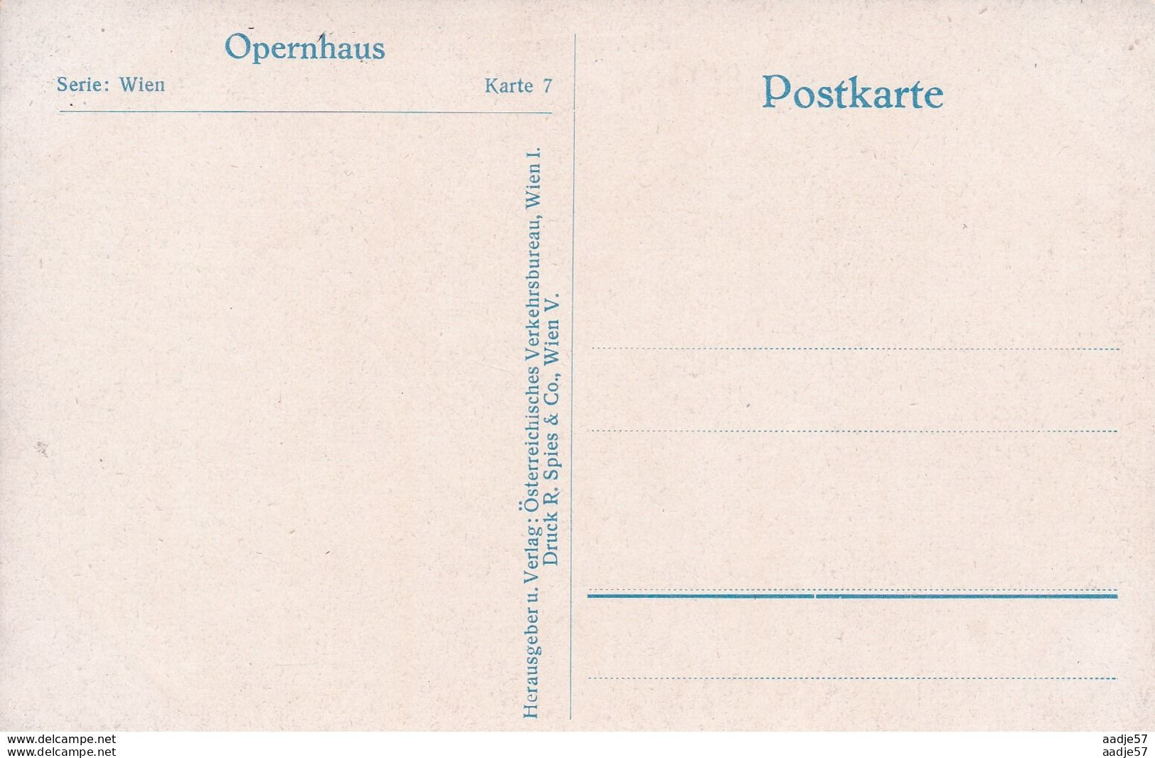 Austria Oostenrijk Wien Tramway 1914 - Tramways