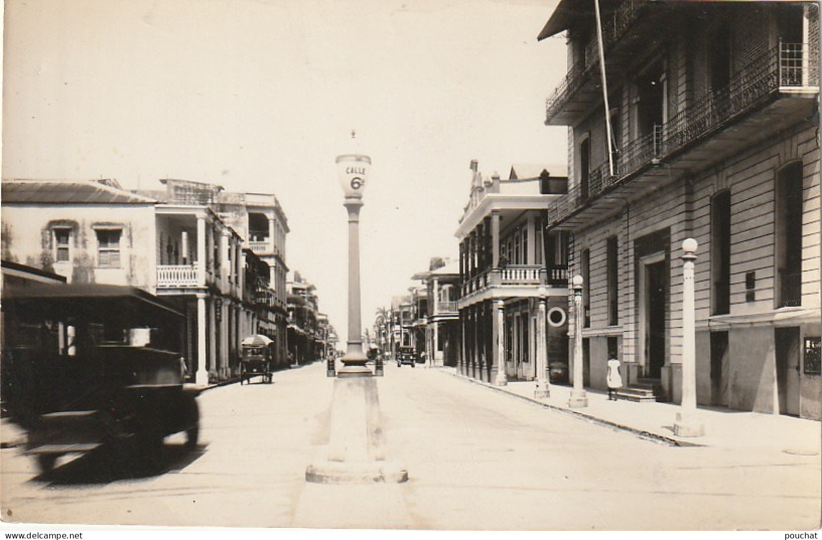 UR 22- PANAMA - BOLIVAR STREET , COLON -  RUE BOLIVAR , COLON , PANAMA - CARTE PHOTO - Panamá