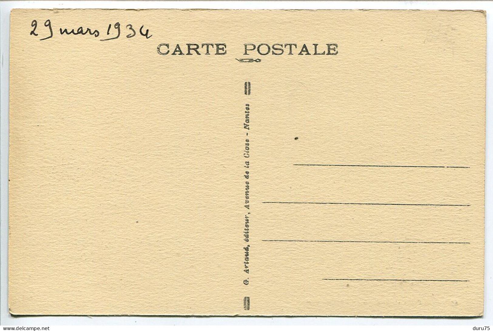 CP Sépia Non écrite Mais Datée Mars 1934 * PONT ERAMBOURG Le Noireau Suisse Normande * G. Artaud Editeur - Otros & Sin Clasificación