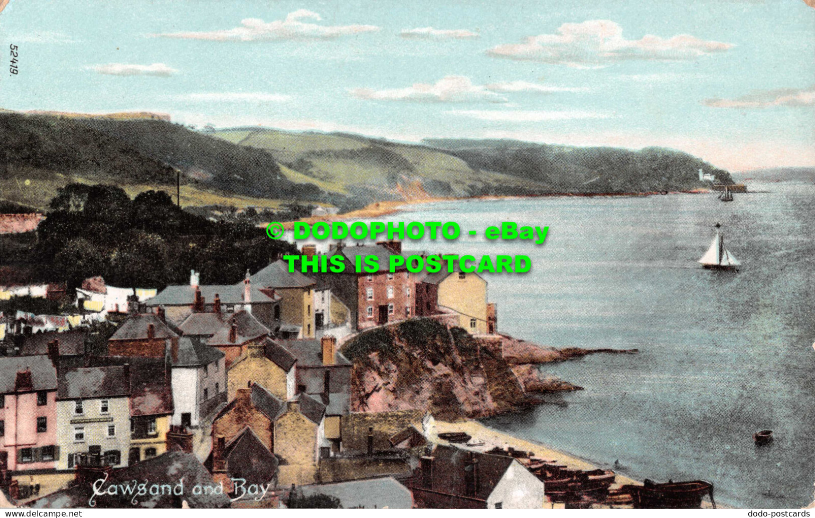 R551227 Cawsand And Bay. F. Frith. Postcard - Welt