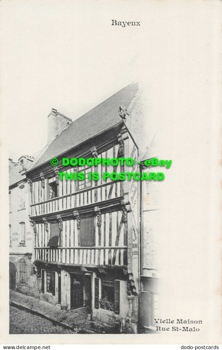 R551035 Bayeux. Vielle Maison Rue St. Malo - Welt