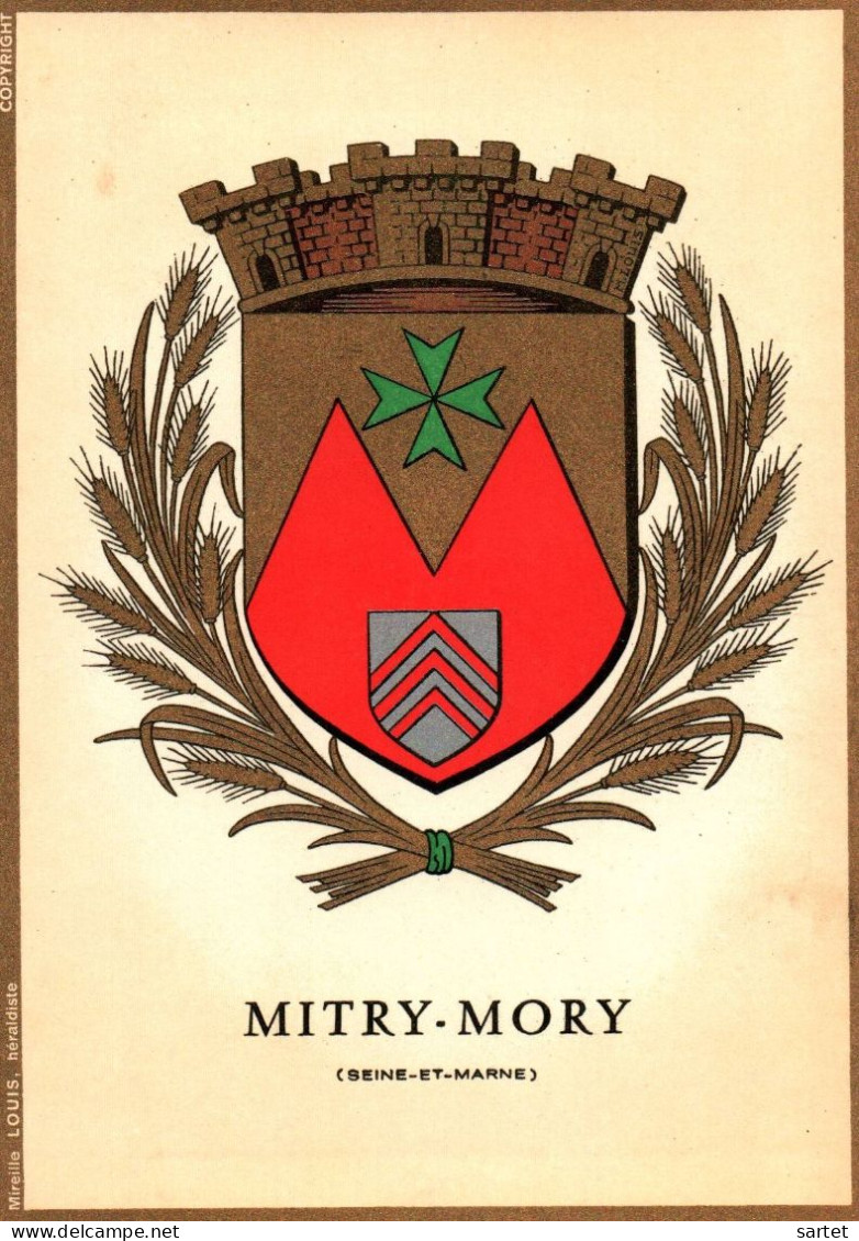 Mitry-Mory - Blason - Héraldique - Mitry Mory