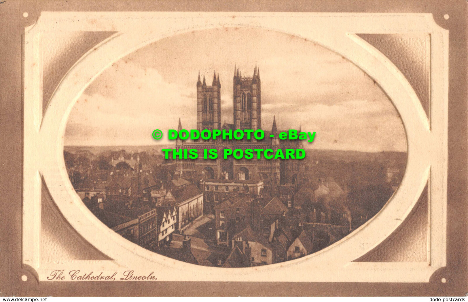 R551242 Lincoln. The Cathedral. A. E. Shaw. West End Series - Welt