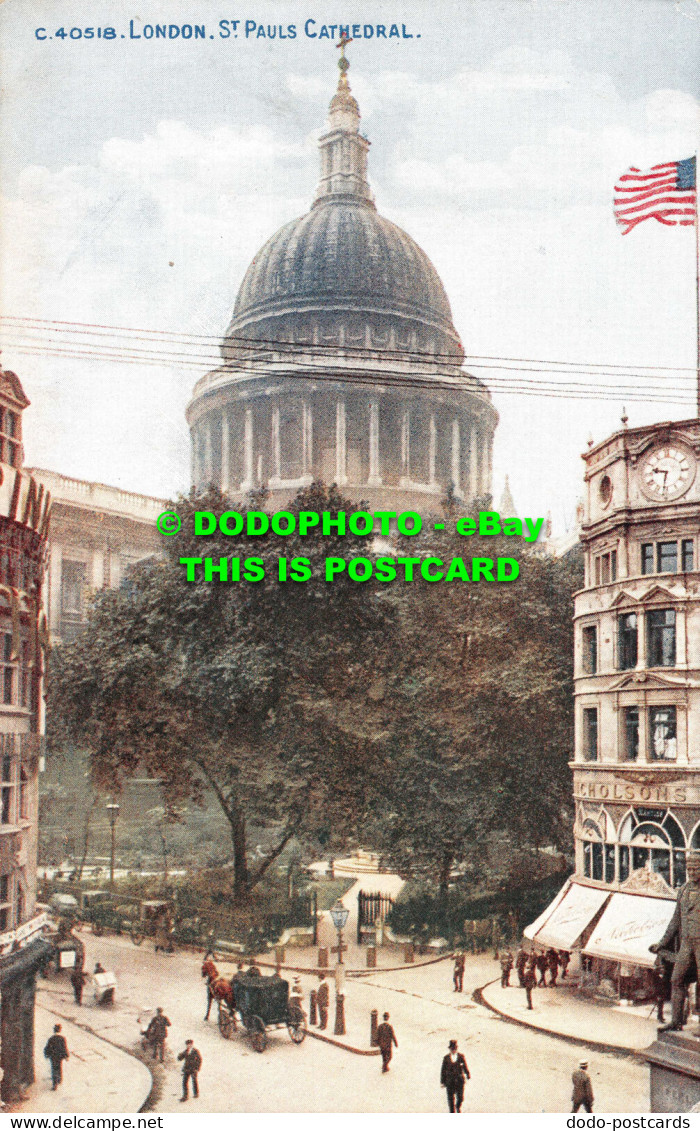 R551048 London. St. Paul Cathedral. The Photochrom. Celesque Series - Other & Unclassified