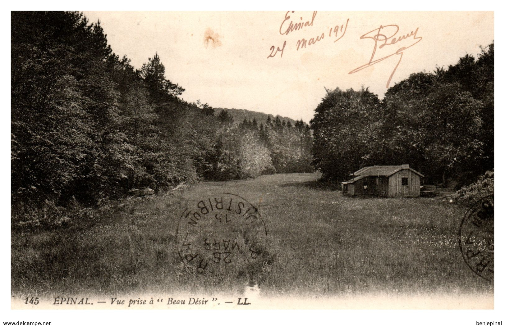 Epinal (Chantraine) - Vue Prise à "Beau-Désir" - Epinal